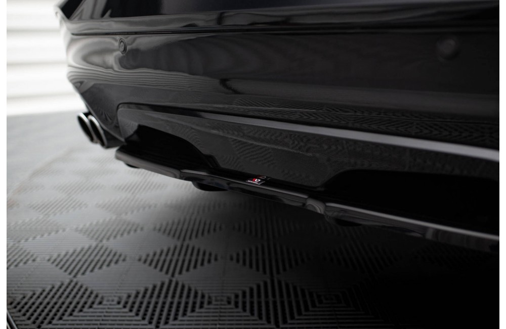 Rear Splitter for BMW X4 M-PACK (with a vertical bar)