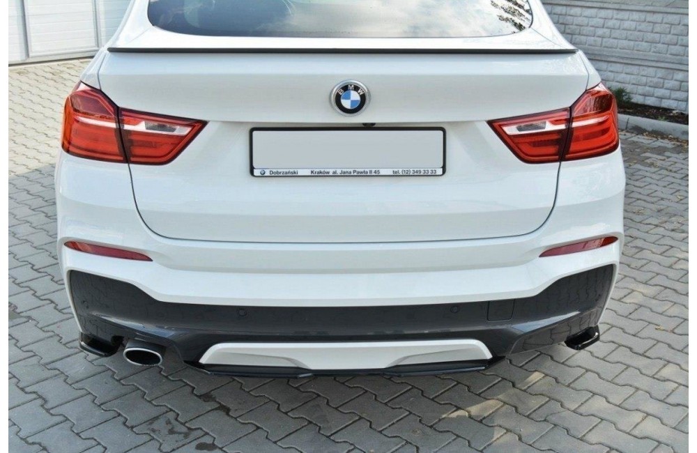 Rear Splitter for BMW X4 M-PACK (without a vertical bar)