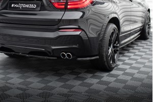 REAR SIDE SPLITTERS for BMW X4 M-PACK