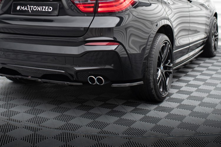 ΠΙΣΩ ΠΛΕΥΡΙΚΟ SPLITTERS για BMW X4 M-PACK