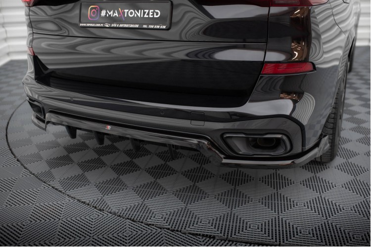 Πίσω Splitter (με κατακόρυφες ράβδους) BMW X5 M-Pack G05
