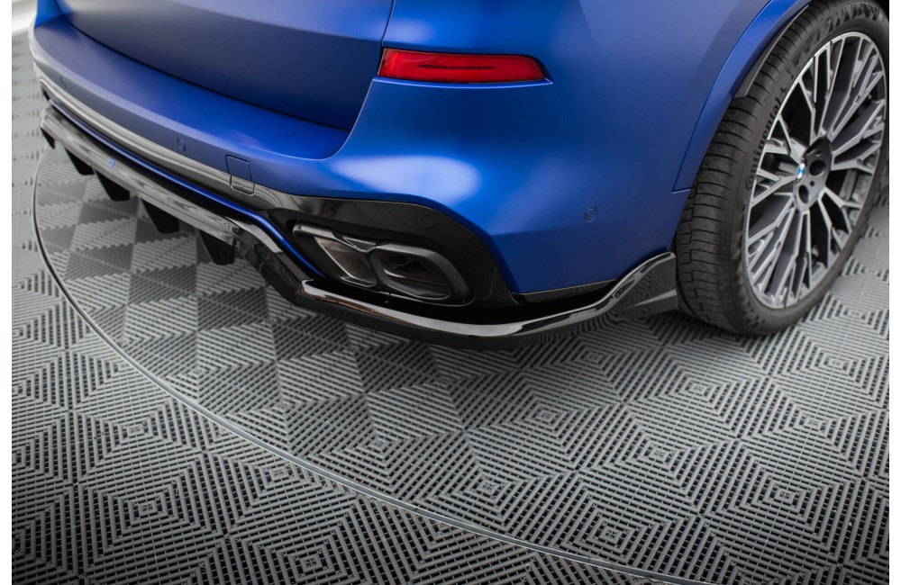 Rear Splitter (with vertical bars) V.2 BMW X5 M-Pack G05 Facelift