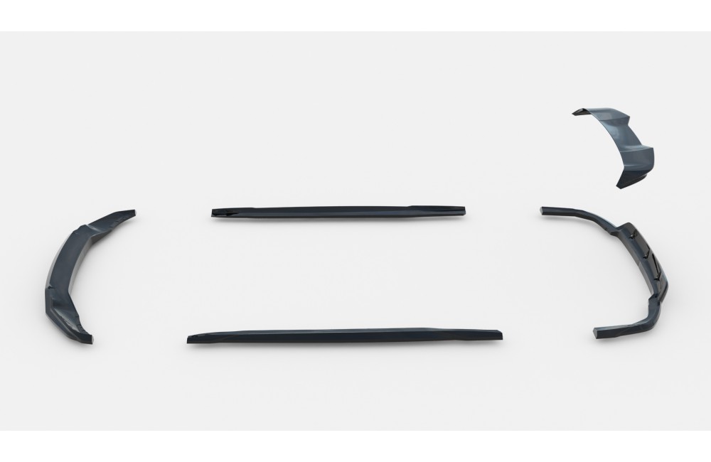 Set of Splitters V.1 BMW X5 M-Pack G05 Facelift