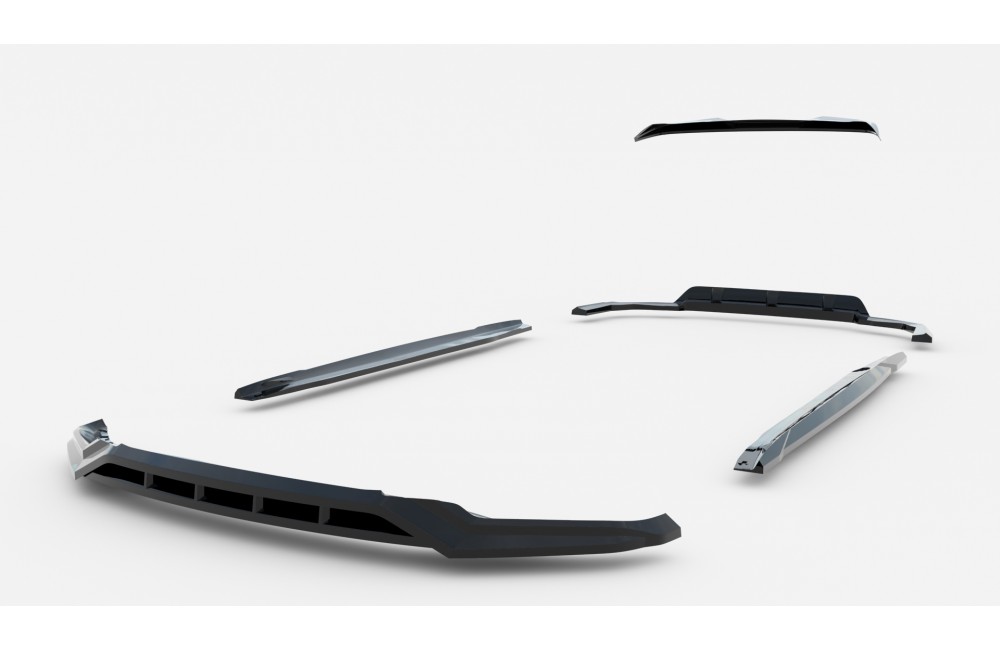 Set of Splitters V.1 BMW X5 M-Pack G05 Facelift