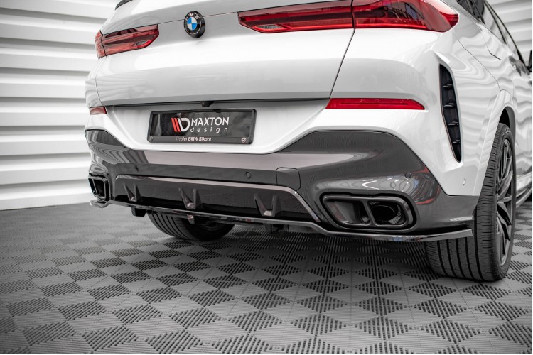 Πίσω Splitter (με κάθετες ράβδους) V.1 BMW X6 M-Pack G06