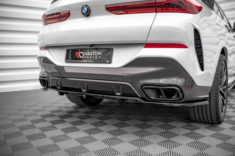 Πίσω Splitter (με κάθετες ράβδους) V.1 BMW X6 M-Pack G06