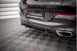 Rear Splitter (with vertical bars) V.2 BMW X6 M-Pack G06