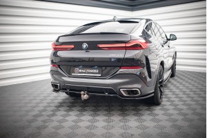 Rear Splitter (with vertical bars) V.3 BMW X6 M-Pack G06