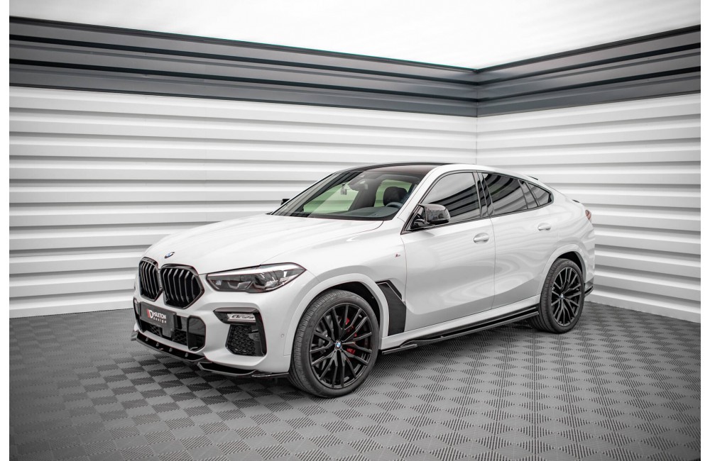 Side Skirts Diffusers V.1 BMW X6 M F96 / X6 M-Pack G06 Side Skirts Diffusers V.1 BMW X6 M F96 / X6 M-Pack G06