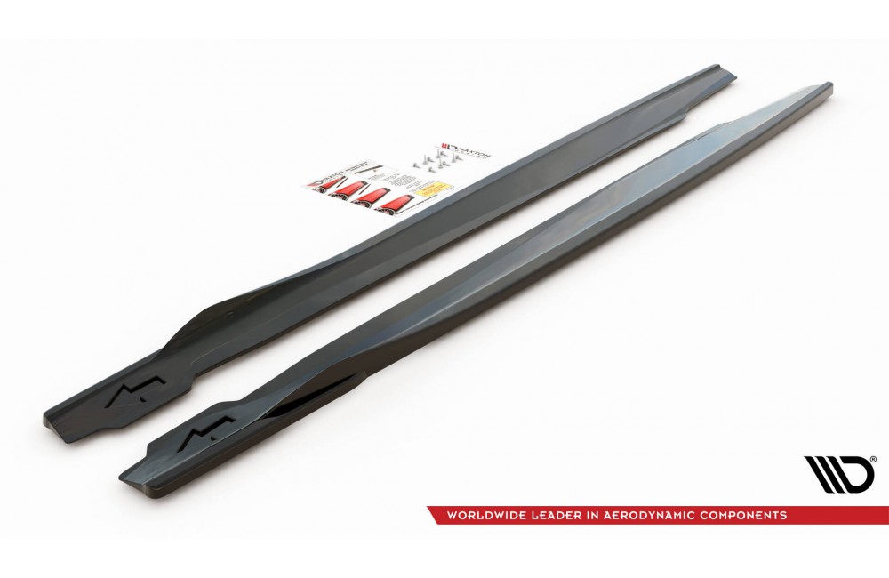Side Skirts Diffusers V.1 BMW X6 M F96 / X6 M-Pack G06 Side Skirts Diffusers V.1 BMW X6 M F96 / X6 M-Pack G06