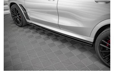 Side Skirts Diffusers V.1 BMW X6 M F96 / X6 M-Pack G06