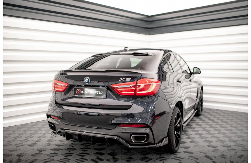 Spoiler Cap 3D V.1 BMW X6 F16 M-Pack / X6 M F86 Spoiler Cap 3D V.1 BMW X6 F16 M-Pack / X6 M F86