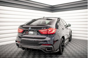 Spoiler Cap 3D V.1 BMW X6 F16 M-Pack / X6 M F86 Spoiler Cap 3D V.1 BMW X6 F16 M-Pack / X6 M F86