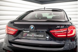 Spoiler Cap 3D V.1 BMW X6 F16 M-Pack / X6 M F86 Spoiler Cap 3D V.1 BMW X6 F16 M-Pack / X6 M F86