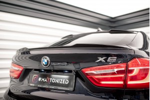 Spoiler Cap 3D V.1 BMW X6 F16 M-Pack / X6 M F86 Spoiler Cap 3D V.1 BMW X6 F16 M-Pack / X6 M F86