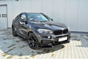 FRONT SPLITTER v.1 for BMW X6 F16 MPACK