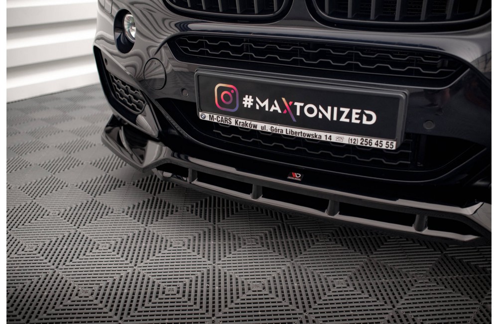 Front Splitter V.3 BMW X6 M-Pack F16
