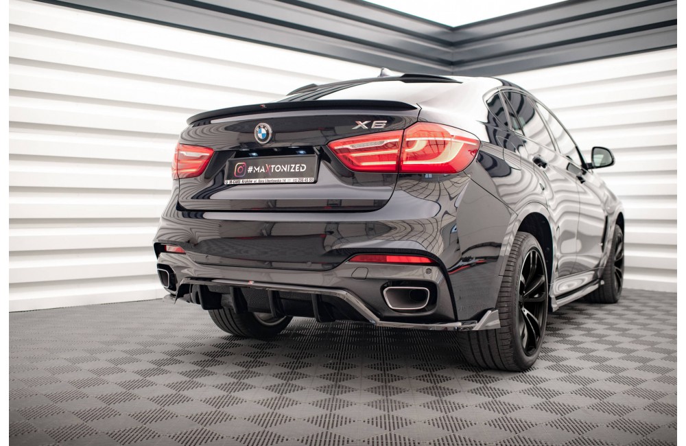 Rear Splitter (with vertical bars) BMW X6 M-Pack F16