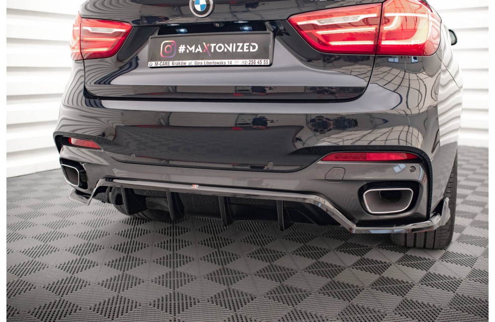 Rear Splitter (with vertical bars) BMW X6 M-Pack F16