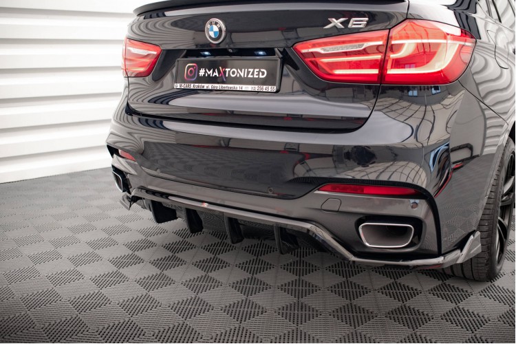 Πίσω Splitter (με κάθετες ράβδους) BMW X6 M-Pack F16
