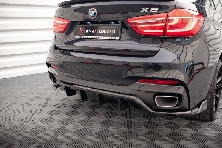 Πίσω Splitter (με κάθετες ράβδους) BMW X6 M-Pack F16