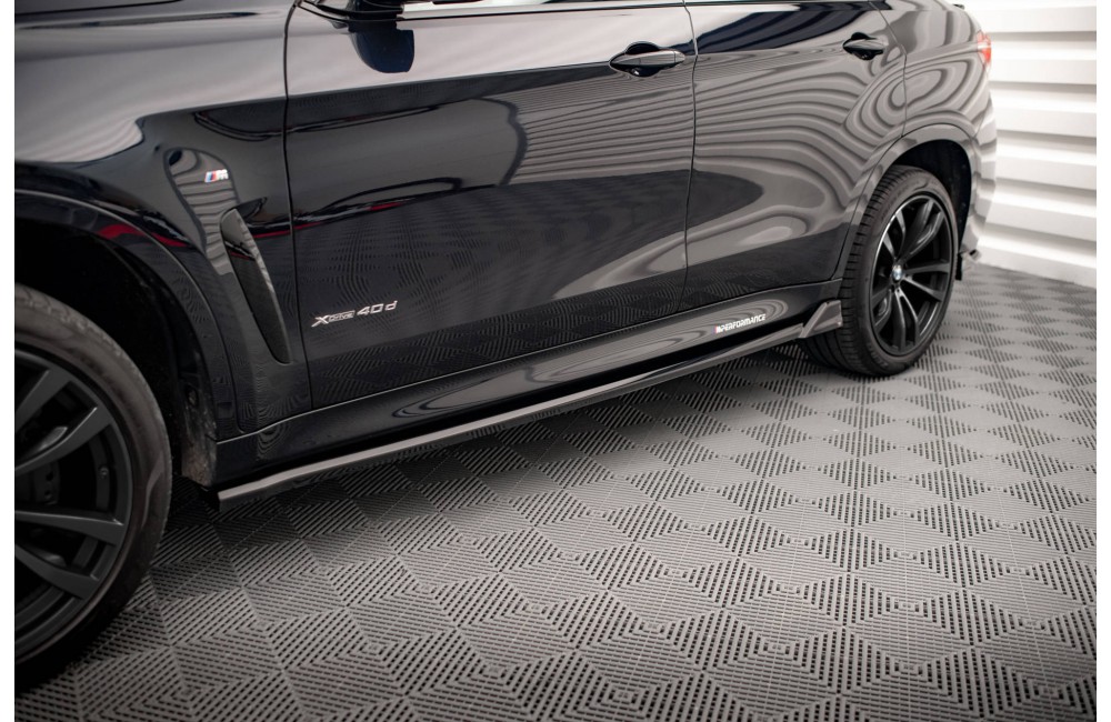 Side Skirts Diffusers V.2 BMW X6 M-Pack F16 Side Skirts Diffusers V.2 BMW X6 M-Pack F16