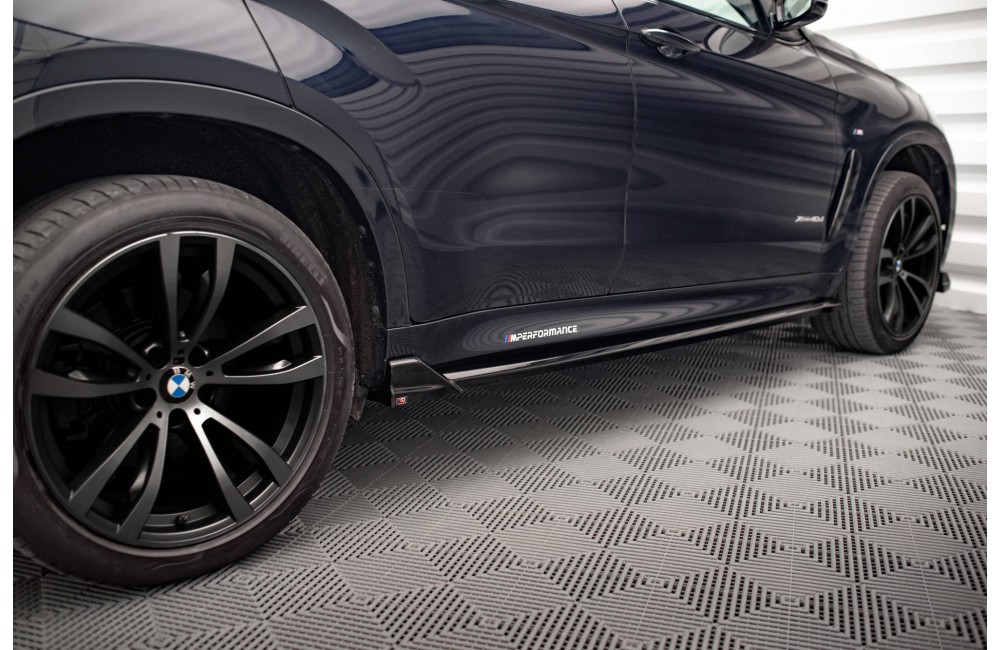 Side Skirts Diffusers V.2 BMW X6 M-Pack F16 Side Skirts Diffusers V.2 BMW X6 M-Pack F16