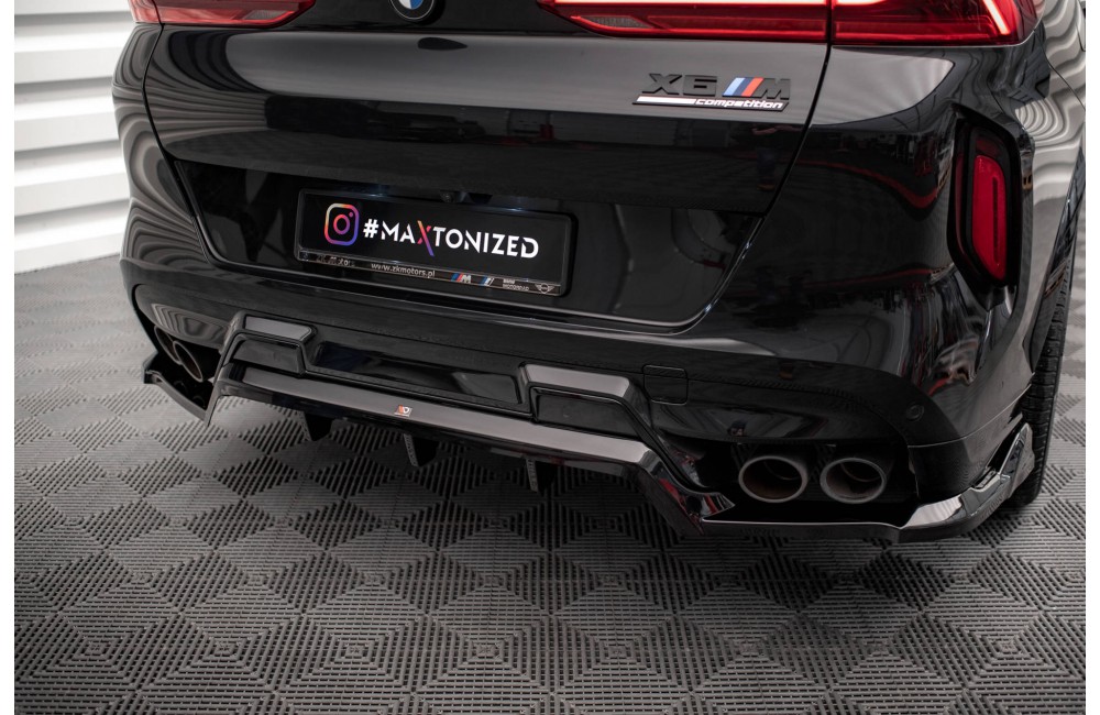 Rear Splitter (with vertical bars) BMW X6 M F96
