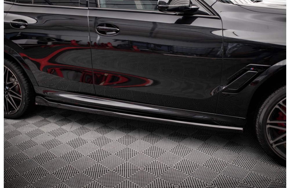 Side Skirts Diffusers V.2 BMW X6 M F96 / X6 M-Pack G06 Side Skirts Diffusers V.2 BMW X6 M F96 / X6 M-Pack G06