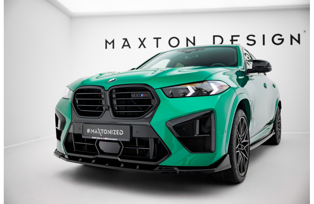 Front Splitter V.2 BMW X6 M F96 Facelift
