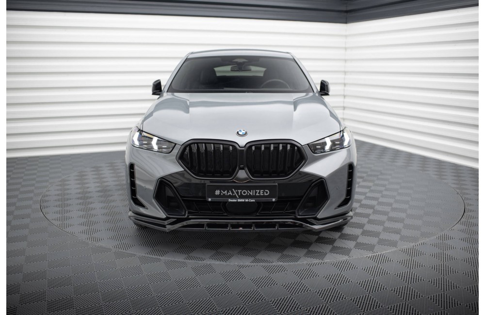 Front Splitter V.1 BMW X6 M-Pack G06 Facelift
