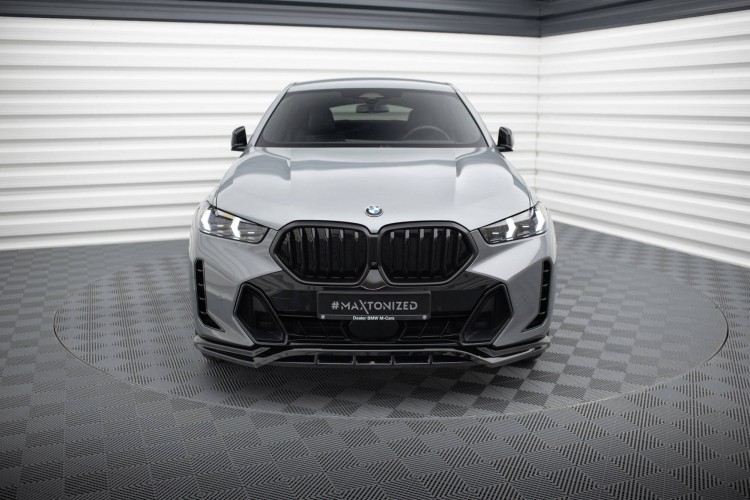 Πρόσθιο Splitter V.1 BMW X6 M-Pack G06 Facelift