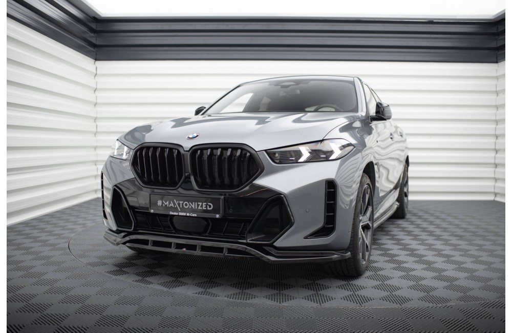 Front Splitter V.1 BMW X6 M-Pack G06 Facelift