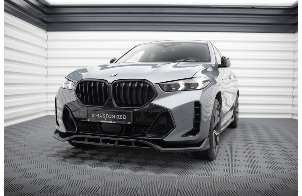 Front Splitter V.2 BMW X6 M-Pack G06 Facelift
