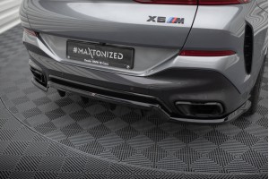 Rear Splitter (with vertical bars) V.1 BMW X6 M-Pack G06 Facelift