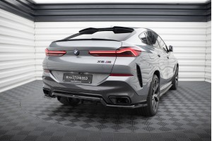 Rear Splitter (with vertical bars) V.1 BMW X6 M-Pack G06 Facelift