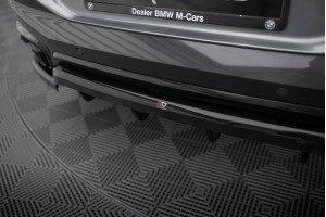 Rear Splitter (with vertical bars) V.2 BMW X6 M-Pack G06 Facelift