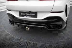 Rear Splitter (with vertical bars) V.2 BMW X6 M-Pack G06 Facelift