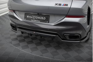 Rear Splitter (with vertical bars) V.2 BMW X6 M-Pack G06 Facelift