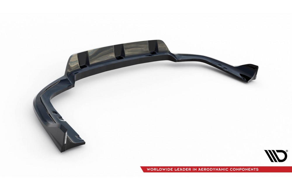 Rear Splitter (with vertical bars) V.2 BMW X6 M-Pack G06 Facelift