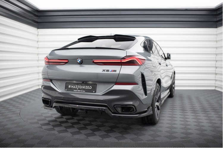 Οπίσθιο Splitter (με κατακόρυφες ράβδους) V.2 BMW X6 M-Pack G06 Facelift