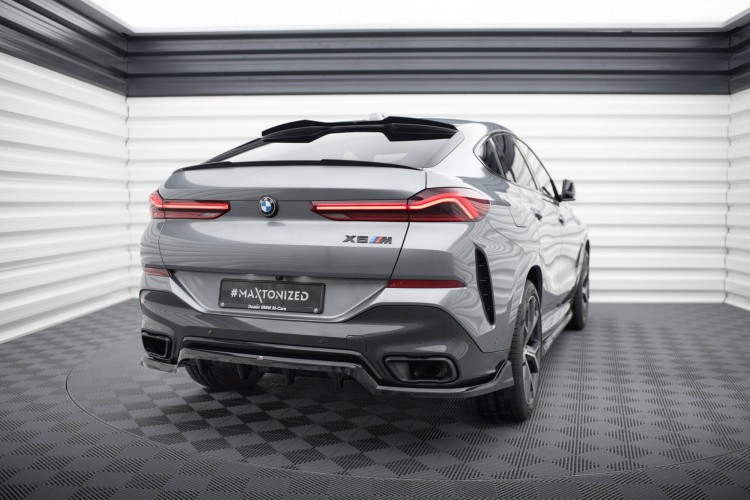 Οπίσθιο Splitter (με κατακόρυφες ράβδους) V.2 BMW X6 M-Pack G06 Facelift