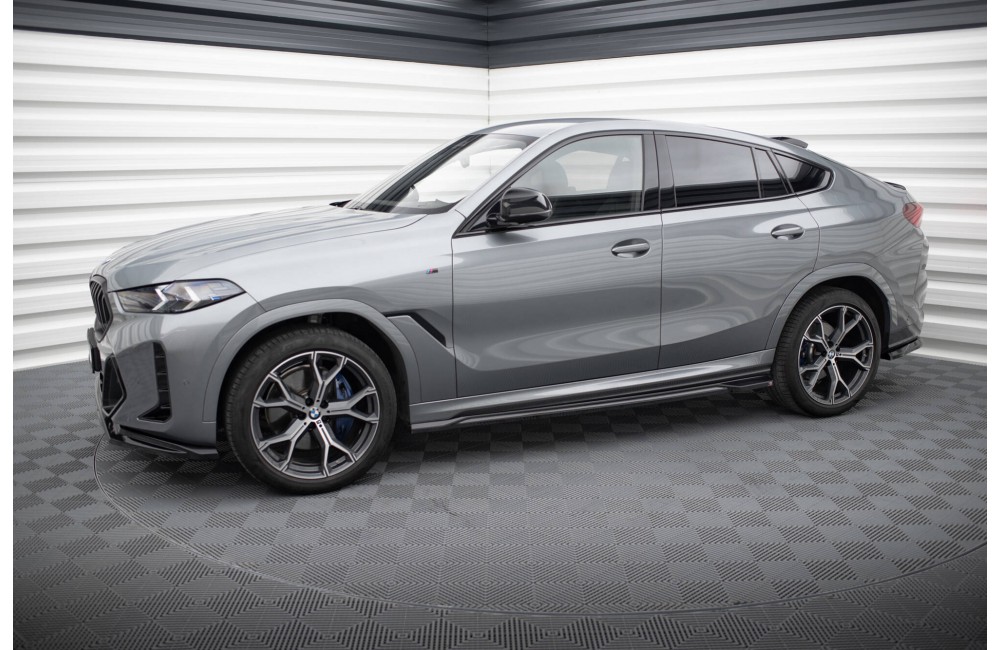 Side Skirts Diffusers V.1 BMW X6 M-Pack G06 Facelift Side Skirts Diffusers V.1 BMW X6 M-Pack G06 Facelift