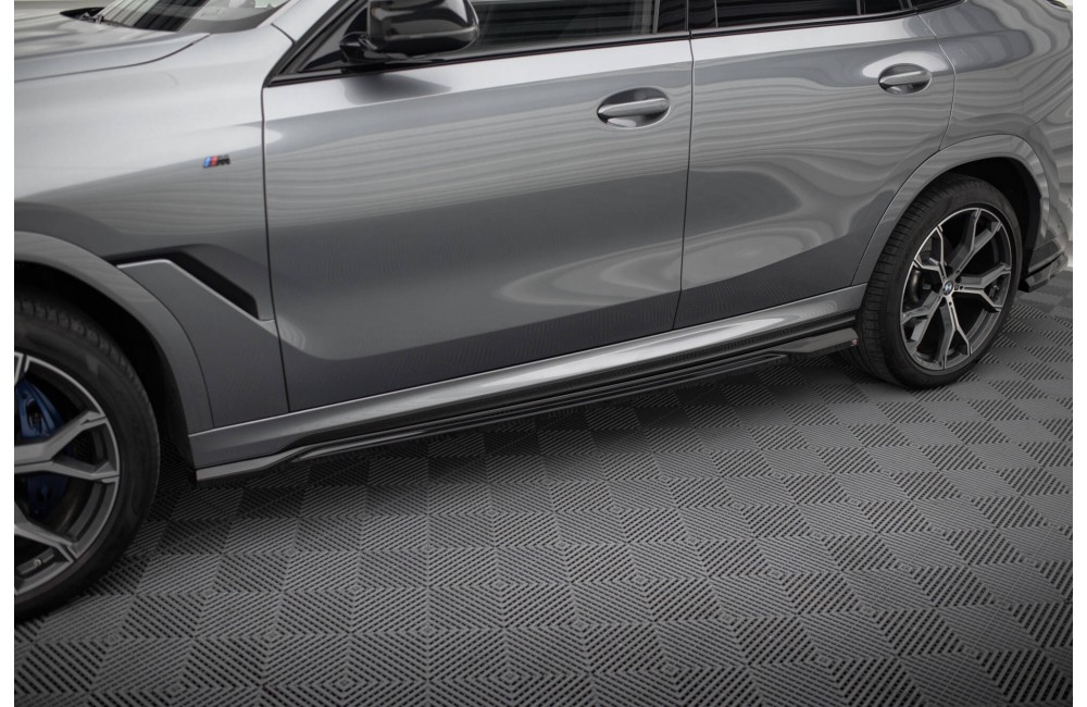Side Skirts Diffusers V.1 BMW X6 M-Pack G06 Facelift Side Skirts Diffusers V.1 BMW X6 M-Pack G06 Facelift