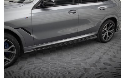 Side Skirts Diffusers V.1 BMW X6 M-Pack G06 Facelift