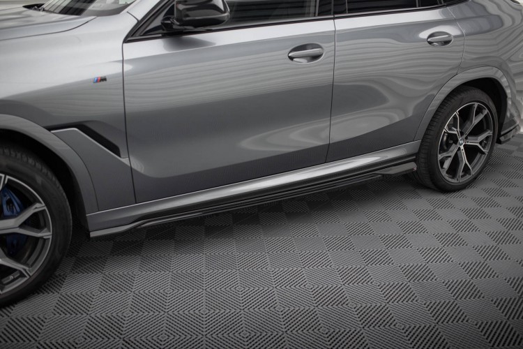 Πλευρικά Skirts Diffusers V.1 BMW X6 M-Pack G06 Facelift