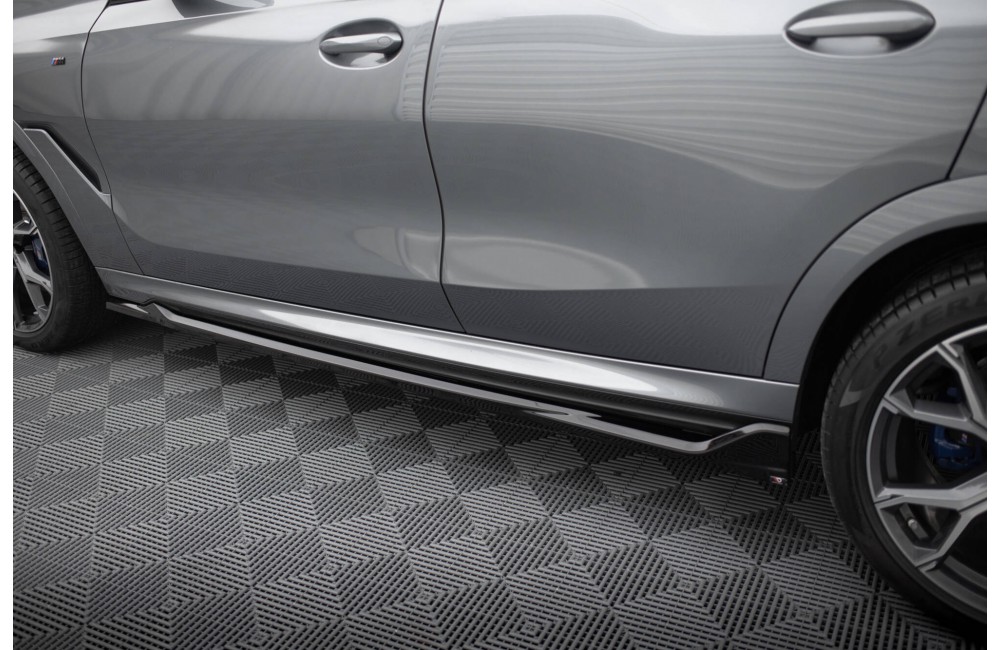 Side Skirts Diffusers V.2 BMW X6 M-Pack G06 Facelift Side Skirts Diffusers V.2 BMW X6 M-Pack G06 Facelift
