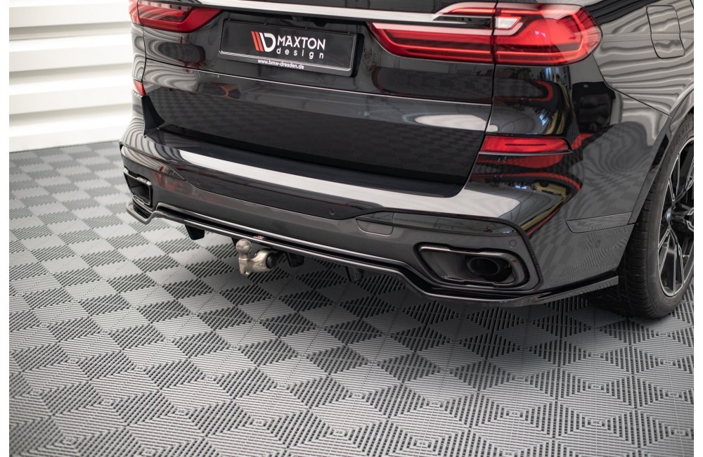 Rear Splitter (with vertical bars) BMW X7 M-Pack G07