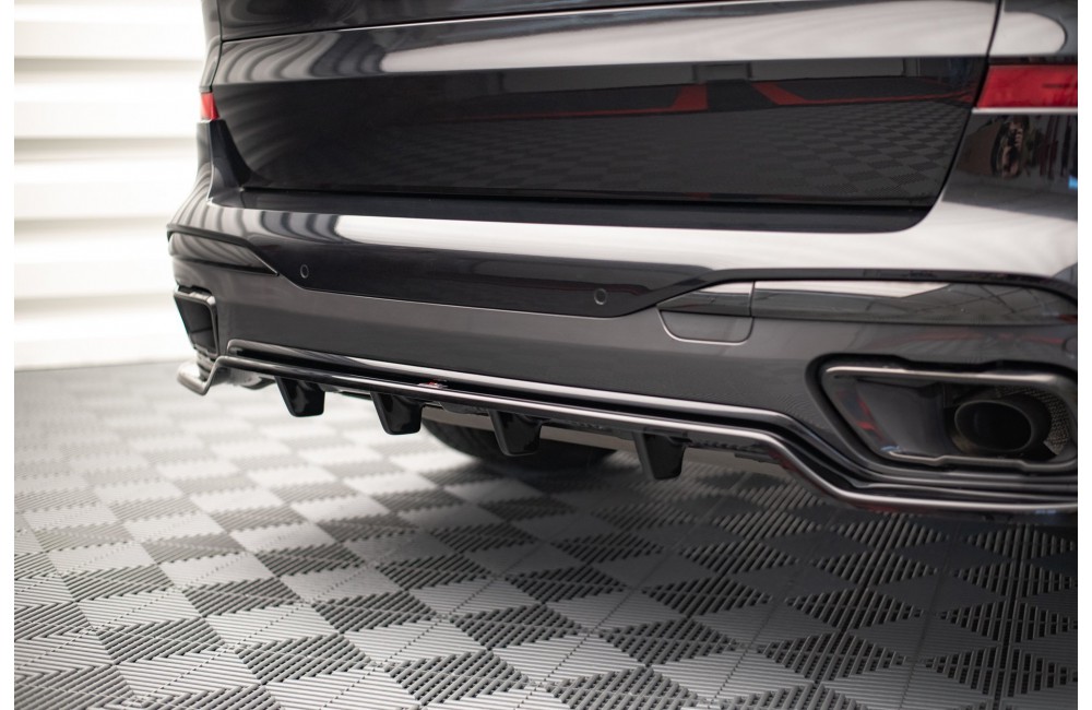 Rear Splitter (with vertical bars) BMW X7 M-Pack G07