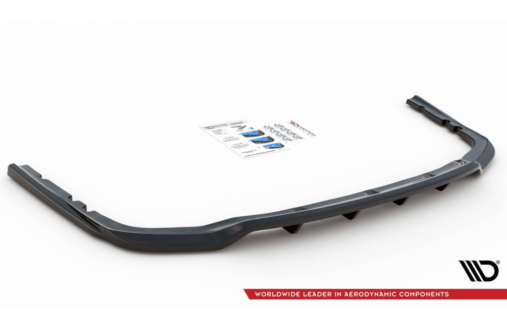 Rear Splitter (with vertical bars) BMW X7 M-Pack G07